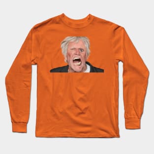 Scary Busey Long Sleeve T-Shirt